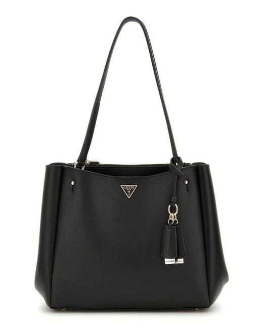 Talent Multi Comp Tote Black di Guess
