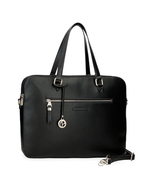 Pepe Jeans Black Elia Luggage- Messenger Bag