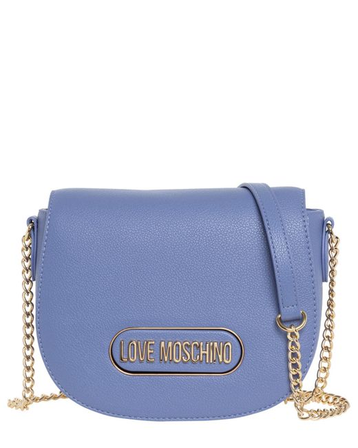 Love Moschino Blue Crossbody Bag