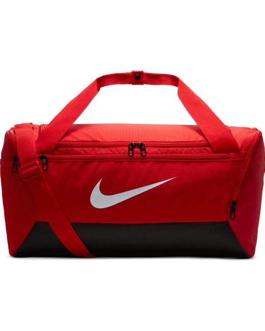 Nike Red Brasilia Small Training Duffel Bag