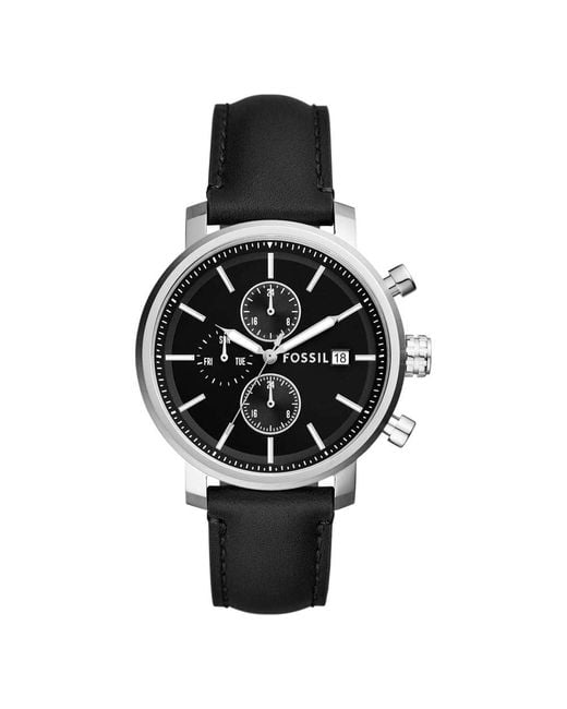 Fossil Bq2849 Heren Polshorloge in Black for Men Lyst UK
