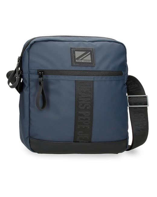 Hoxton Borsa a tracolla Blu 17x22x8 cm Poliestere di Pepe Jeans in Blue da Uomo