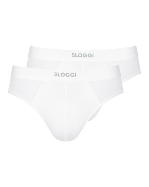 Ever Ease Brief 2P White Sloggi de hombre
