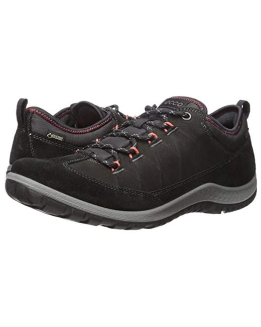 Ecco Leder Damen Aspina Outdoor Fitnessschuhe in Schwarz | Lyst DE