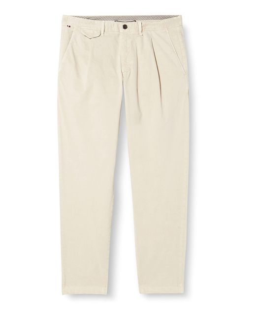 Tommy Hilfiger White Chelsea Chino Premium Trousers for men