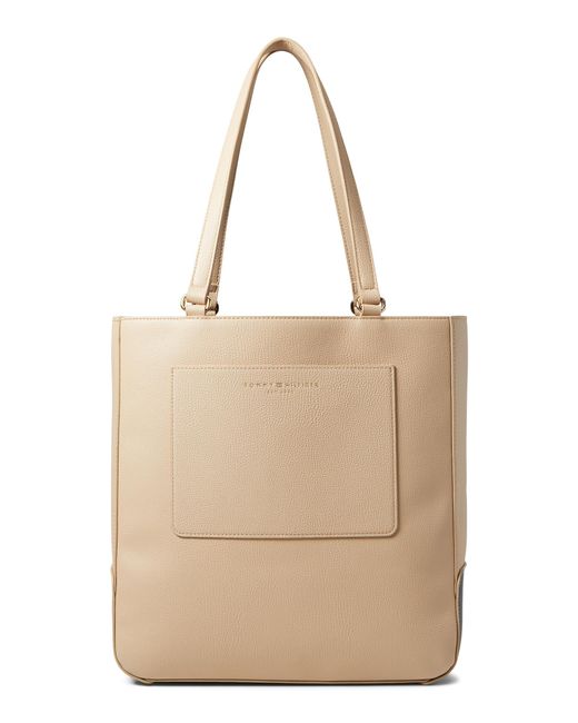 Tommy Hilfiger Natural Dawn Ii Tote W/pouch
