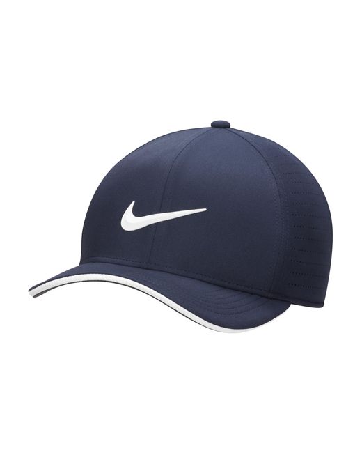 Nike Blue Dri-fit Adv Classic99 Perforated Golf Hat for men