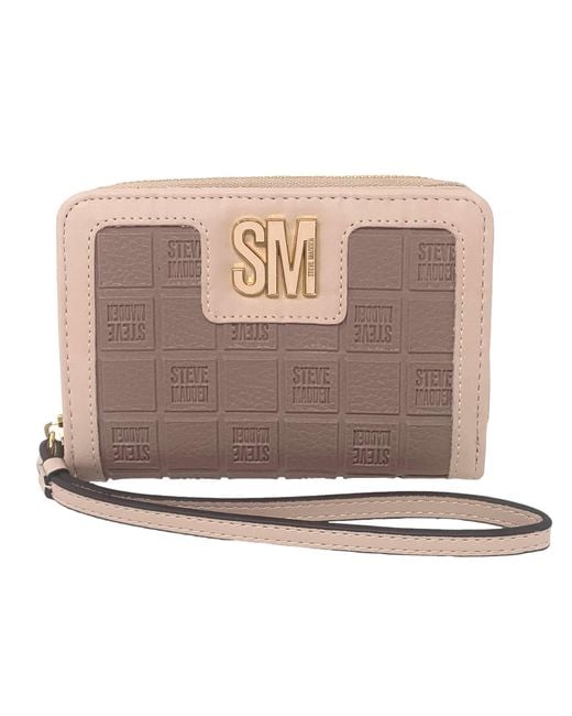 Steve Madden Bjess Wallet Wristlet in Brown Lyst UK