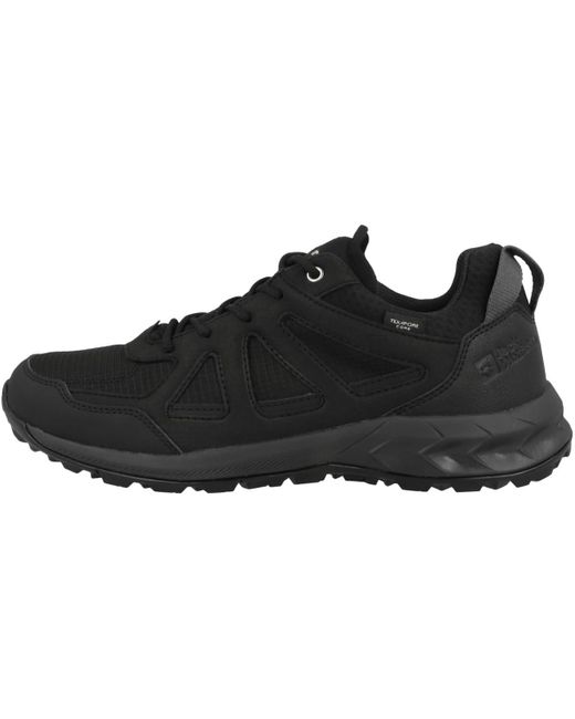 Jack Wolfskin Black Woodland 2 Texapore Low M Wanderschuh