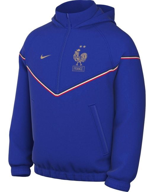 France Herren WR Anorak Jkt Chaqueta Nike de hombre de color Blue