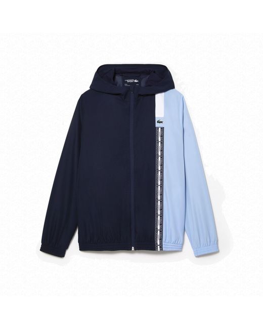 Lacoste Blue Bh1041 Sleeveless Jacket for men