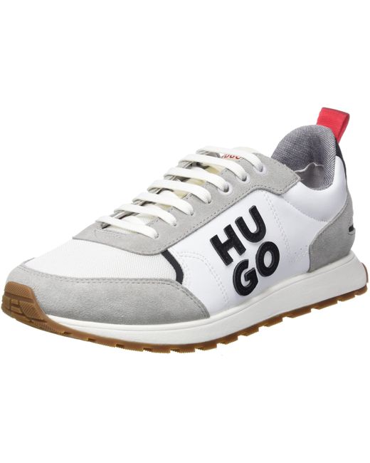 HUGO Icelin_Runn_flph Sneaker in White für Herren