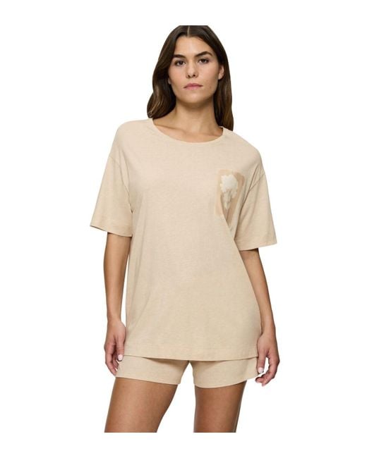 Endless Comfort Psk 10 Co/MD Conjunto de Pajama Triumph de color Natural
