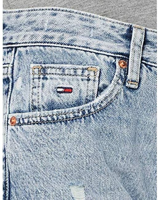 Tommy Hilfiger Damen High Rise Izzy Crop Tjslvr Slim Jeans in Blau