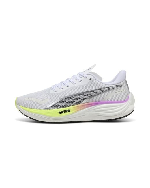 PUMA White Velocity Nitro 3 Running Shoes EU 41