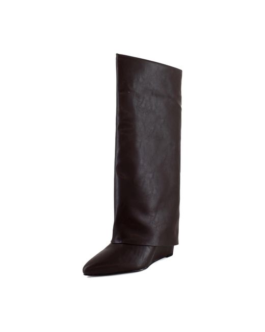 Madden Girl Black Evannder Fashion Boot