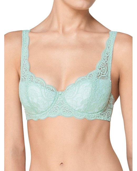Triumph Amourette 300 Whp Half Cup Bra Fondant Green 38e