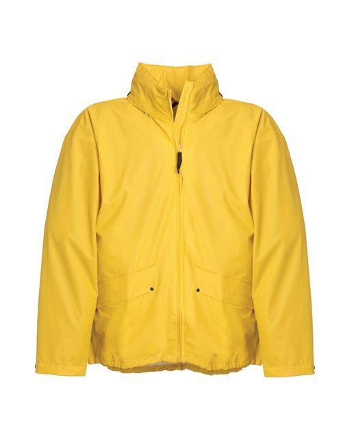 Helly Hansen Yellow Voss Waterproof Jacket/s Workwear for men