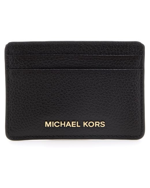 CARD HOLDER CHOCOLATE TAGLIA UNICA di Michael Kors in Black
