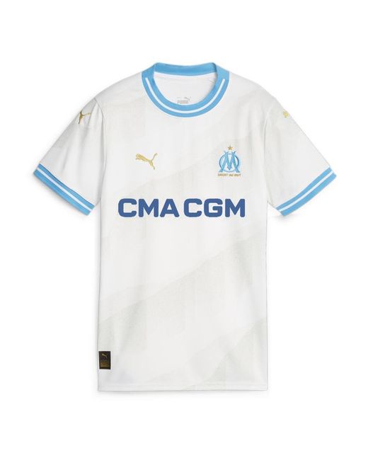 Om Maillot Réplica Domicile Bleu/Blanc 23/24 Blanc L PUMA en coloris Blue