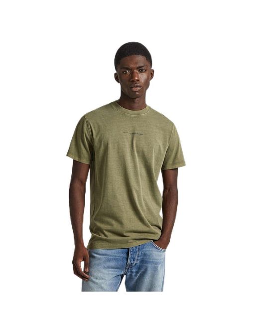 Dave tee T-Shirt Pepe Jeans de hombre de color Green