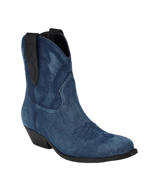 Guess Blue Ginette Ankle Boot
