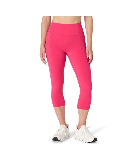 Amazon Essentials Pink Total Train High-waist 19"