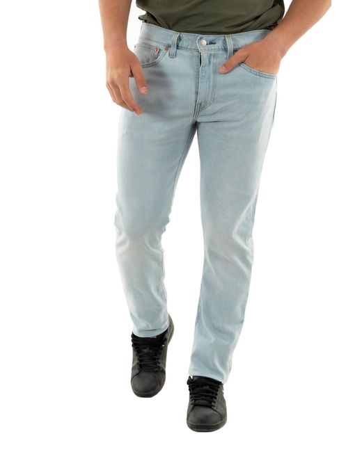 Levi's Blue 512 Slim Taper Jeans for men