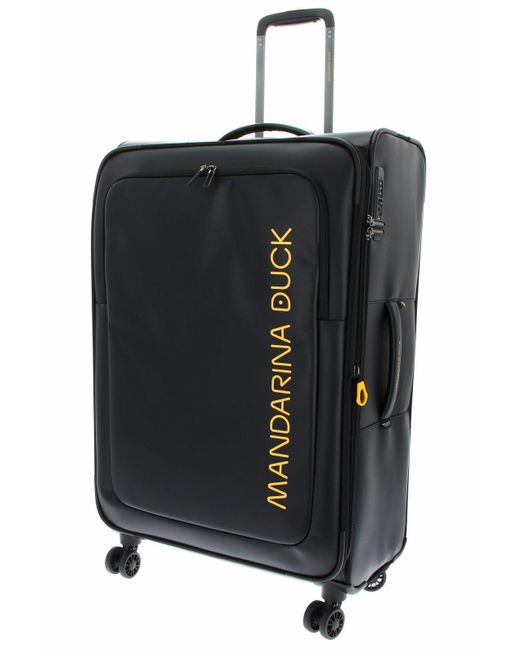 Mandarina Duck Eco Coated Exp Trolley L Black