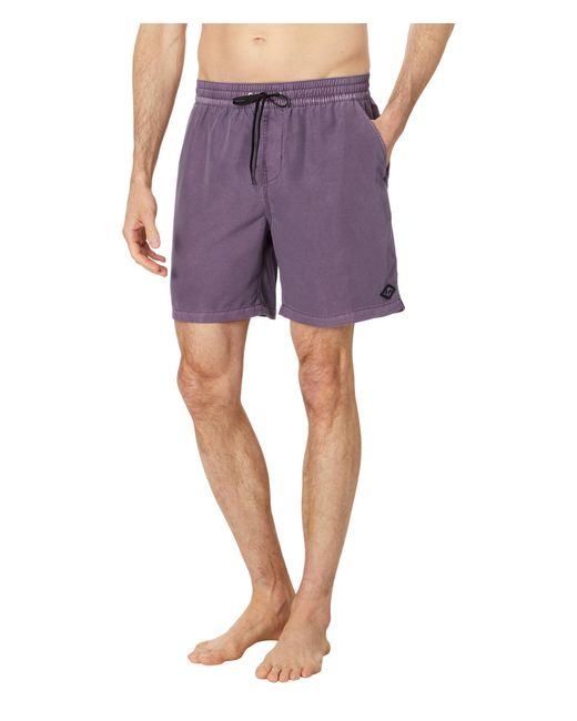 Billabong Purple All Day Overdye Layback Boardshort Board Shorts for men