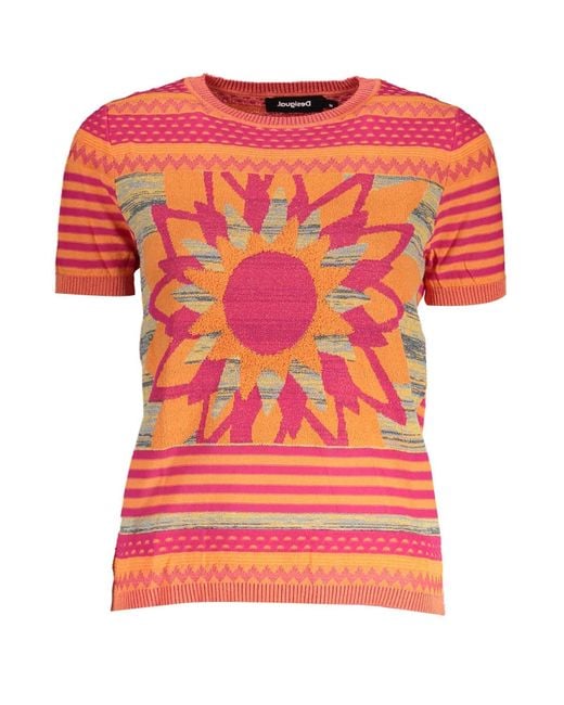 Desigual Pink TS_Lucca 7002 T-Shirt