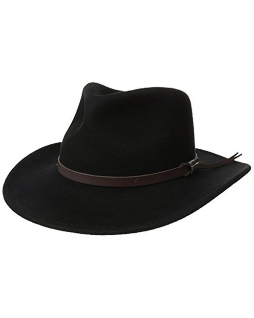 Woolrich Crushed Felt Outback Hat in 