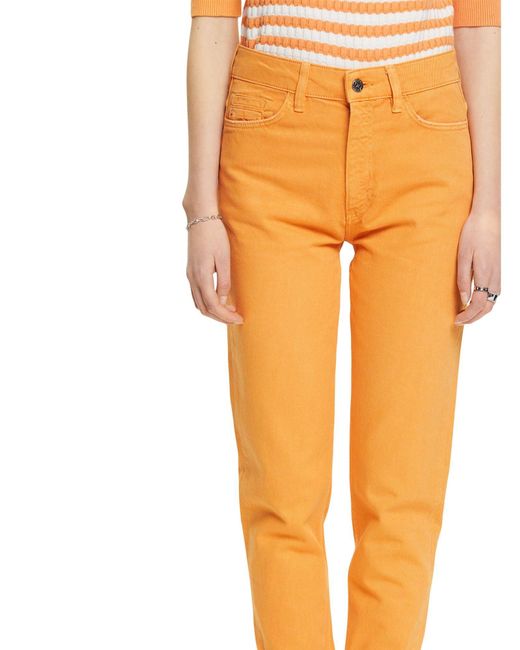013ee1b319 Pantalons ,Orange Dorée Esprit