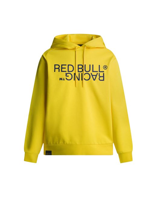 Red Bull Racing X RBR Reflect Logo Graphic Hoody Maglia di Tuta di Pepe Jeans in Yellow da Uomo