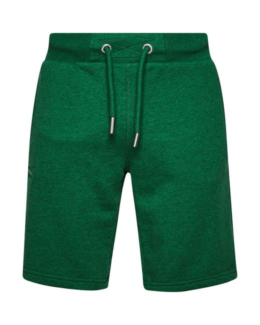 Superdry S VLE Jersey Shorts in Green für Herren