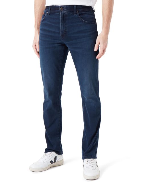 Wrangler Blue Texas Slim Jeans for men