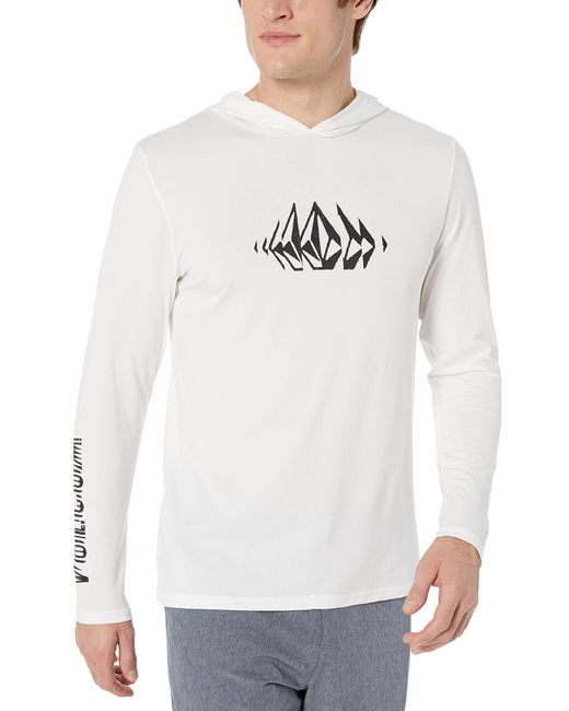 Volcom Mens Lit Long Sleeve Loose Fit Rashguard