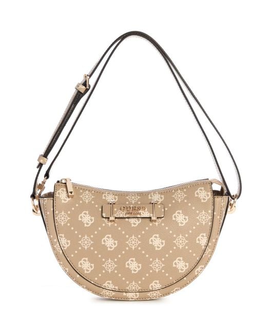 SILIA GIRLFRIEND SATCHEL di Guess in Metallic