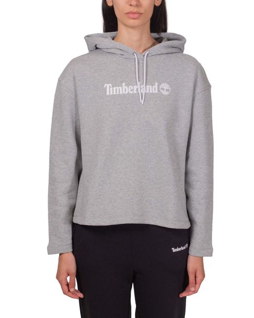 Timberland Gray Relaxed Hoodie