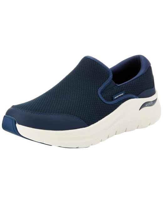 Skechers Arch Fit 2.0 Vallo Slip on in Blue for Men Lyst UK
