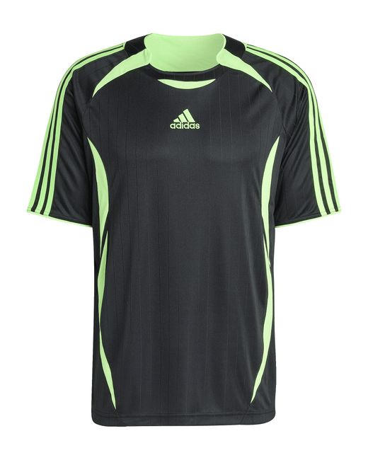 Adidas Performance Teamgeist T-shirt Zwartgroen in het Green voor heren