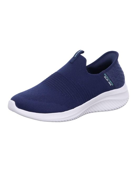 Skechers Blue Ultra Flex 3.0 Slip-on Shoes
