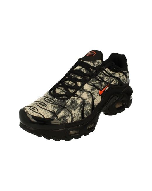 Nike Black Air Max Plus Gs Trainers Fv6915 Sneakers Shoes for men