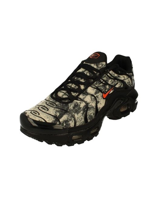 Air Max Plus TN Black Orange Camo - 39 di Nike da Uomo