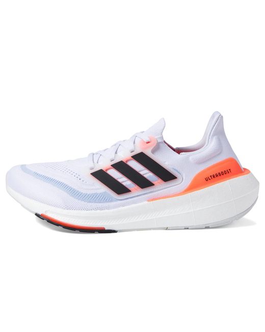 Adidas White Ultraboost Light Running Shoes