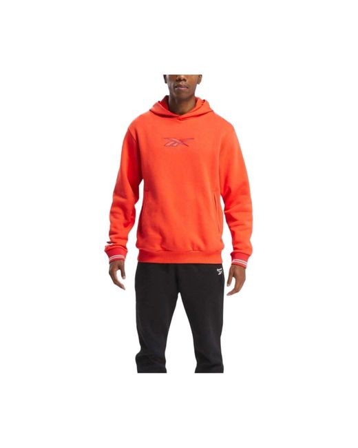 Reebok Red Cl Uniform Hoodie