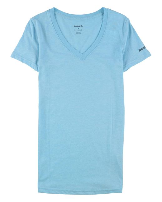 Reebok Blue 2015 Crossfit Games Atlantic Regional Grey Dueling Icons V-neck T-shirt At2277
