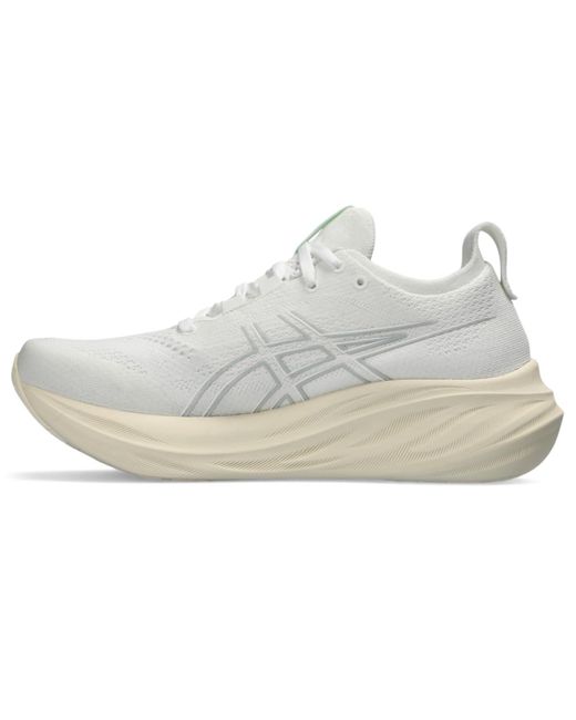 Asics White Gel-nimbus 26 Running Shoe