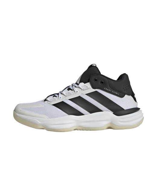 Adidas Multicolor Courtstabil Indoor Performance Shoes for men