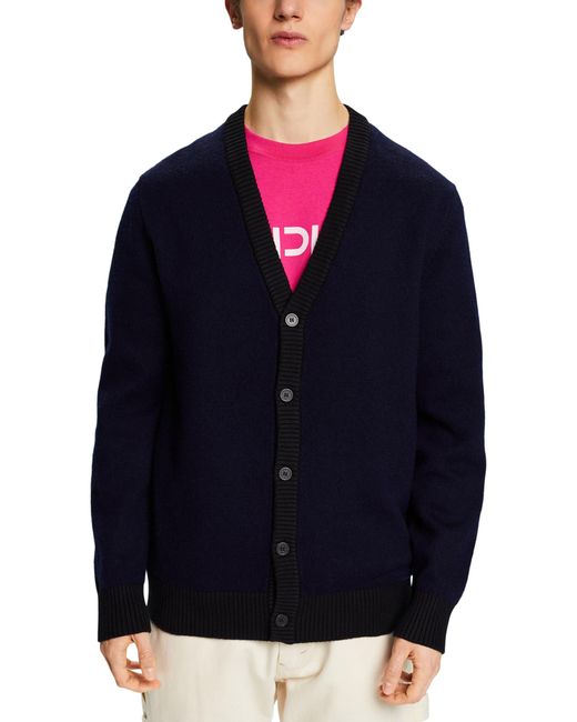 Esprit Blue 103ee2i307 Pullover Sweater for men